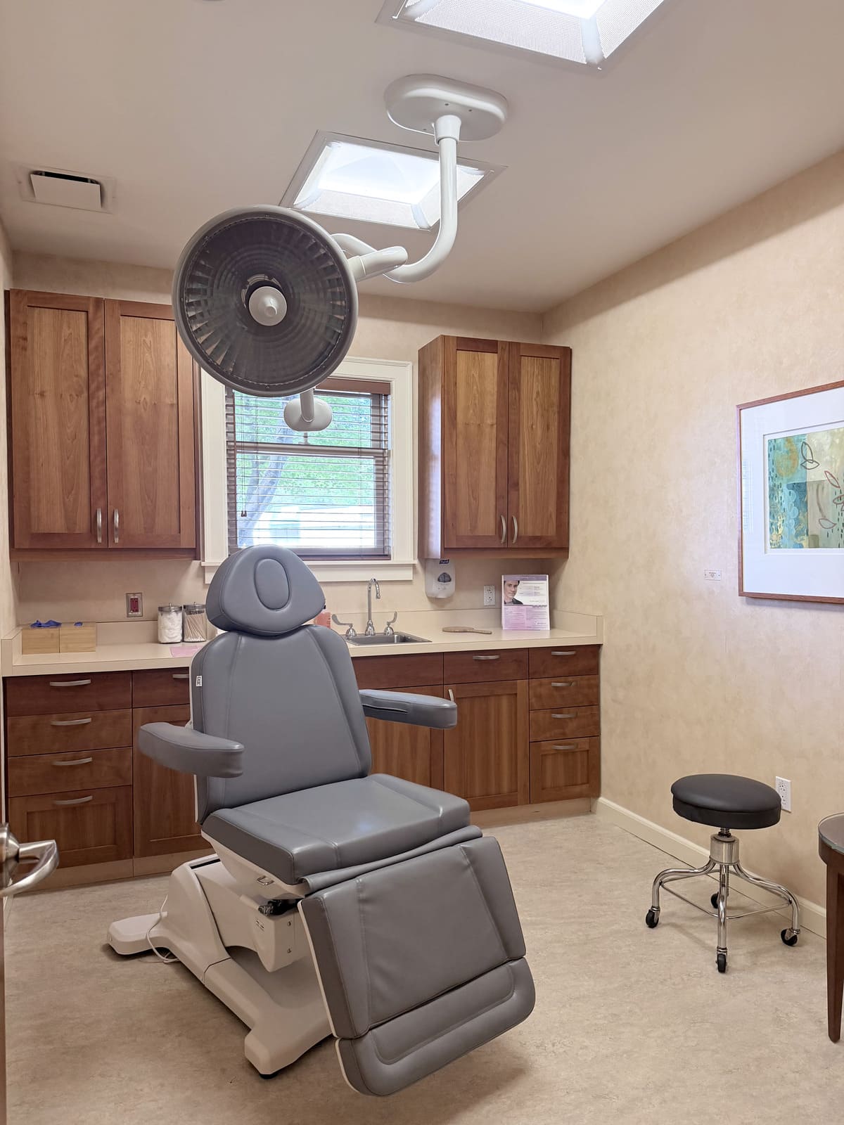 treatment room with patient chair