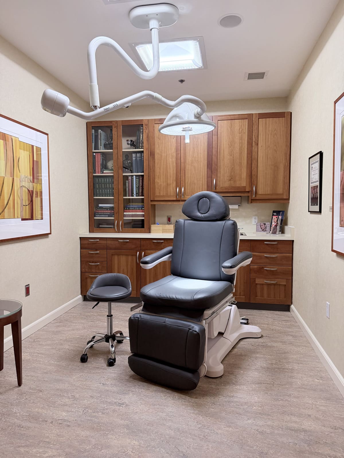 treatment room with patient chair