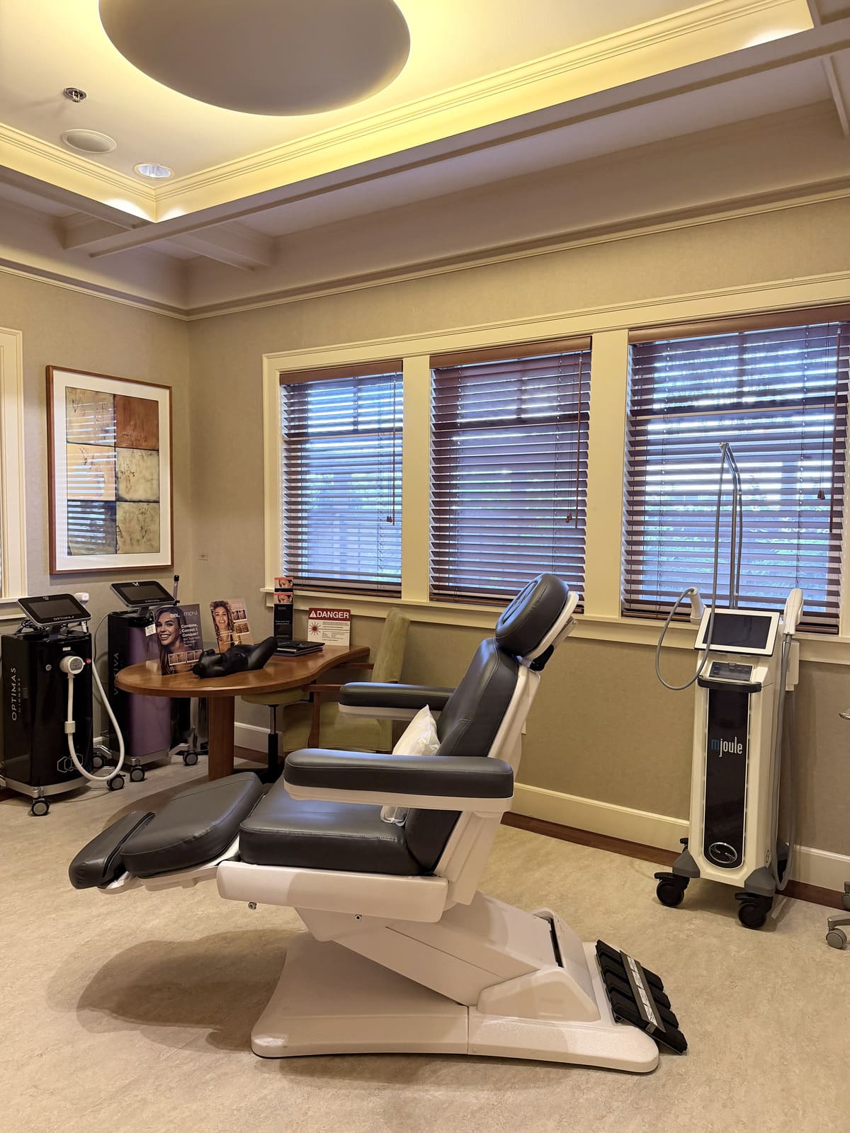 treatment room with patient chair