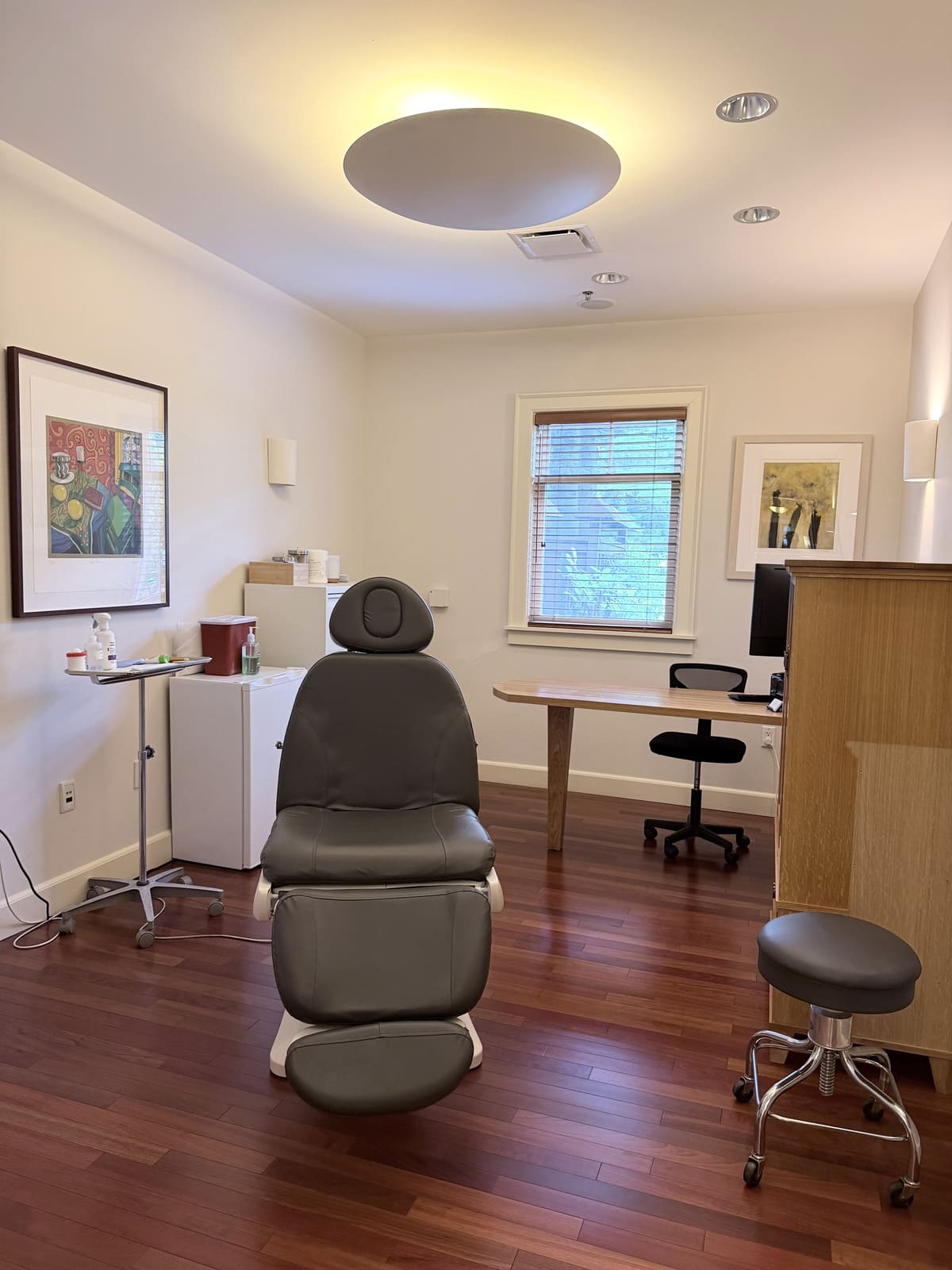 treatment room with patient chair